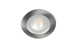 1202 12V Möbelspotlight 3000K 4,7W Borstad Stål IP44