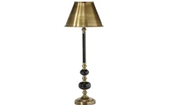 Abbey Bordslampa 57cm Svart/Antikmässing