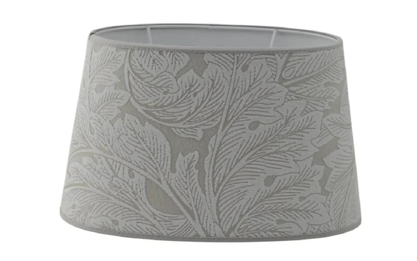 Acanthus Weave Oval Lampskärm 25cm Ivory William Morris