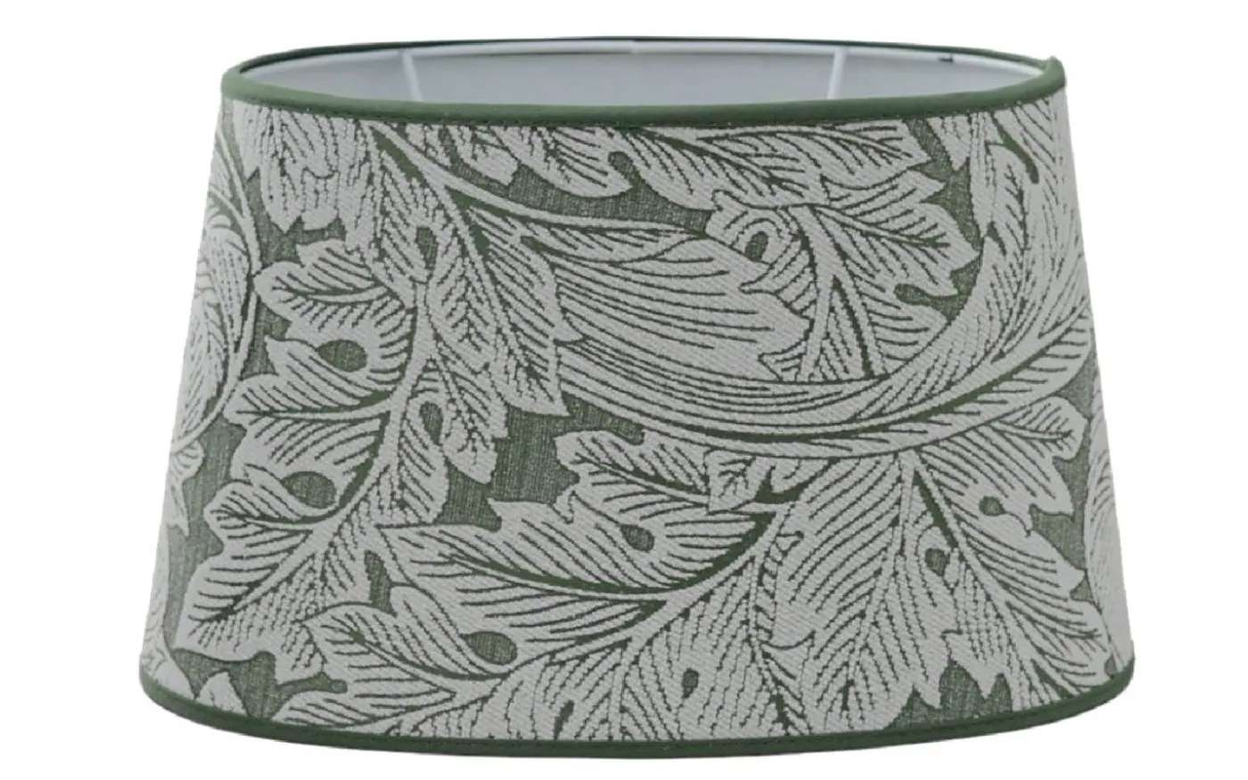 Acanthus Weave Oval Lampskärm 30cm Sage William Morris