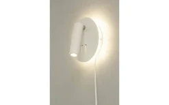Ace Vägglampa LED 6W+3W 3000K Vit
