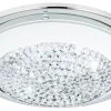 Acolla Plafond 29cm LED 3000K 11W Krom/Kristall