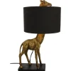 Affe Bordslampa 50cm Guld/Svart
