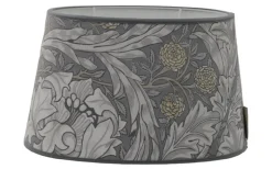 Africa Marigold Velvet Oval Lampskärm 30cm Limestone William Morris