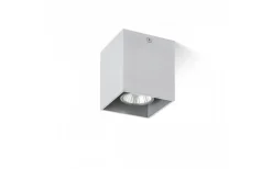 Agate I Takspotlight Borstad aluminium GU10