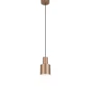 Agudo Fönsterlampa 12cm E27 kaffebrun