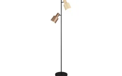 Agudo Golvlampa 2xE27 flerfärgad