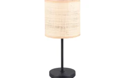 Aimee Bordslampa E27 naturfärg/bast