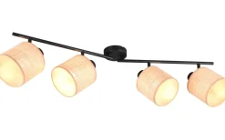 Aimee Spotlight 4-delad E14 naturfärg/bast