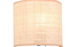 Aimee Vägglampa E27 naturfärg/bast