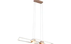 Albany Taklampa LED kaffebrun