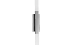 Alcudia Vägglampa 42cm LED 3000K 2x5,5W Silver IP44