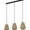Alderney Taklampa 90cm Svart/Natur