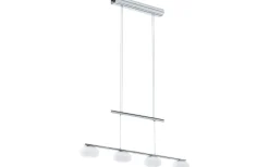 Aleandro Taklampa 80cm LED 3000K 4x4,5W Krom