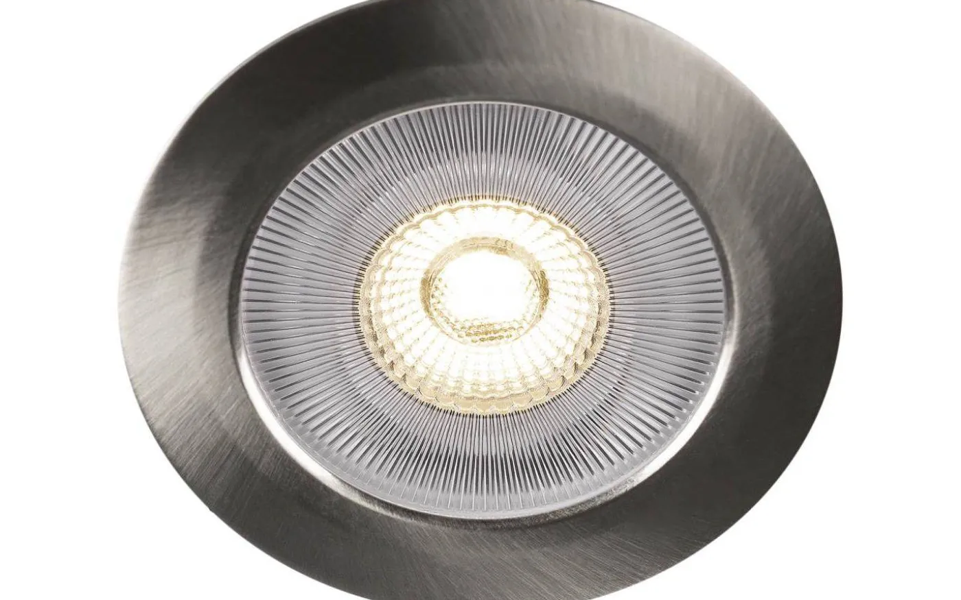 Alice 12V Möbelspotlight 2700K 4,7W Borstad Stål IP44