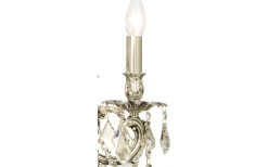 Allington Kristallkrona 60cm 9L Antiksilver