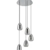 Alobrase Taklampa 54cm Svart Rök