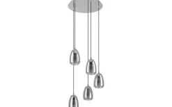 Alobrase Taklampa 54cm Svart Rök