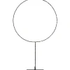 Alpha Bordslampa 49cm Cirkel Svart