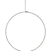 Alpha Pendel Cirkel 45cm Svart