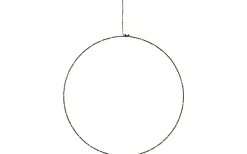 Alpha Pendel Cirkel 45cm Svart