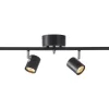 Alpha Takspotlight 83cm 4xGU10 Svart