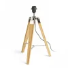 Alvis Lampfot 60cm Bambu/Krom