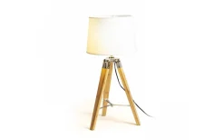 Alvis Lampfot 60cm Bambu/Krom