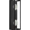 Amezola 2L Vägglampa Svart IP44