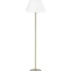 Amy Golvlampa 150cm Mässing/Vit