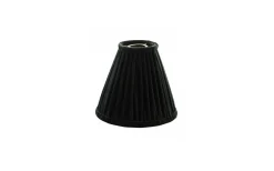 Anastacia Plisserad Toppringskärm Ø22cm Mörkgrön