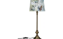 Andrea Bordslampa 53cm Antikmässing/Blå