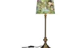 Andrea Bordslampa 53cm Antikmässing/Grön