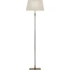 Anette Golvlampa 155cm Silver/Vit