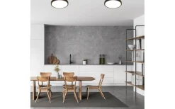 Anillo Plafond 30cm LED 12W 3000K Svart