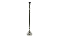 Anna Lampfot 64cm Antik Silver