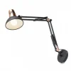 Ante Vägglampa Svart/Koppar E27
