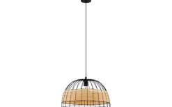 Anwick Taklampa 50cm Svart/Natur