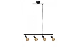 Arc Taklampa 88cm 4L Svart
