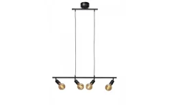 Arc Taklampa 88cm 4L Svart