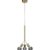Arcoli Taklampa 3L 23cm Mässing
