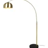 Argentina Golvlampa E27 matt mässing