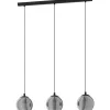 Ariscani Taklampa 77cm 3L Svart/Transparent