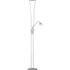 Arizona Golvlampa LED uplight borstad stål