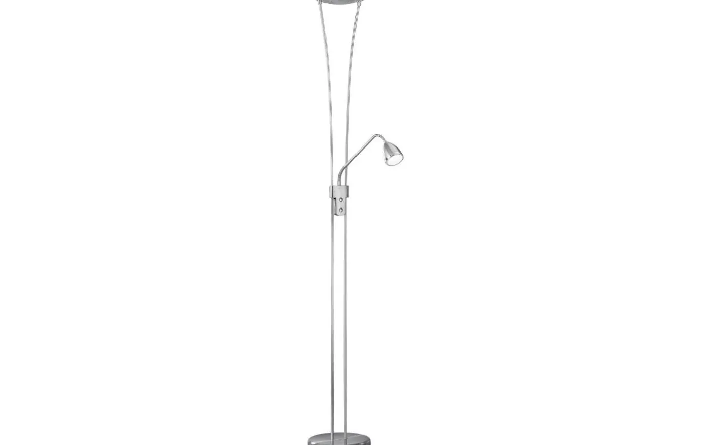 Arizona Golvlampa LED uplight borstad stål