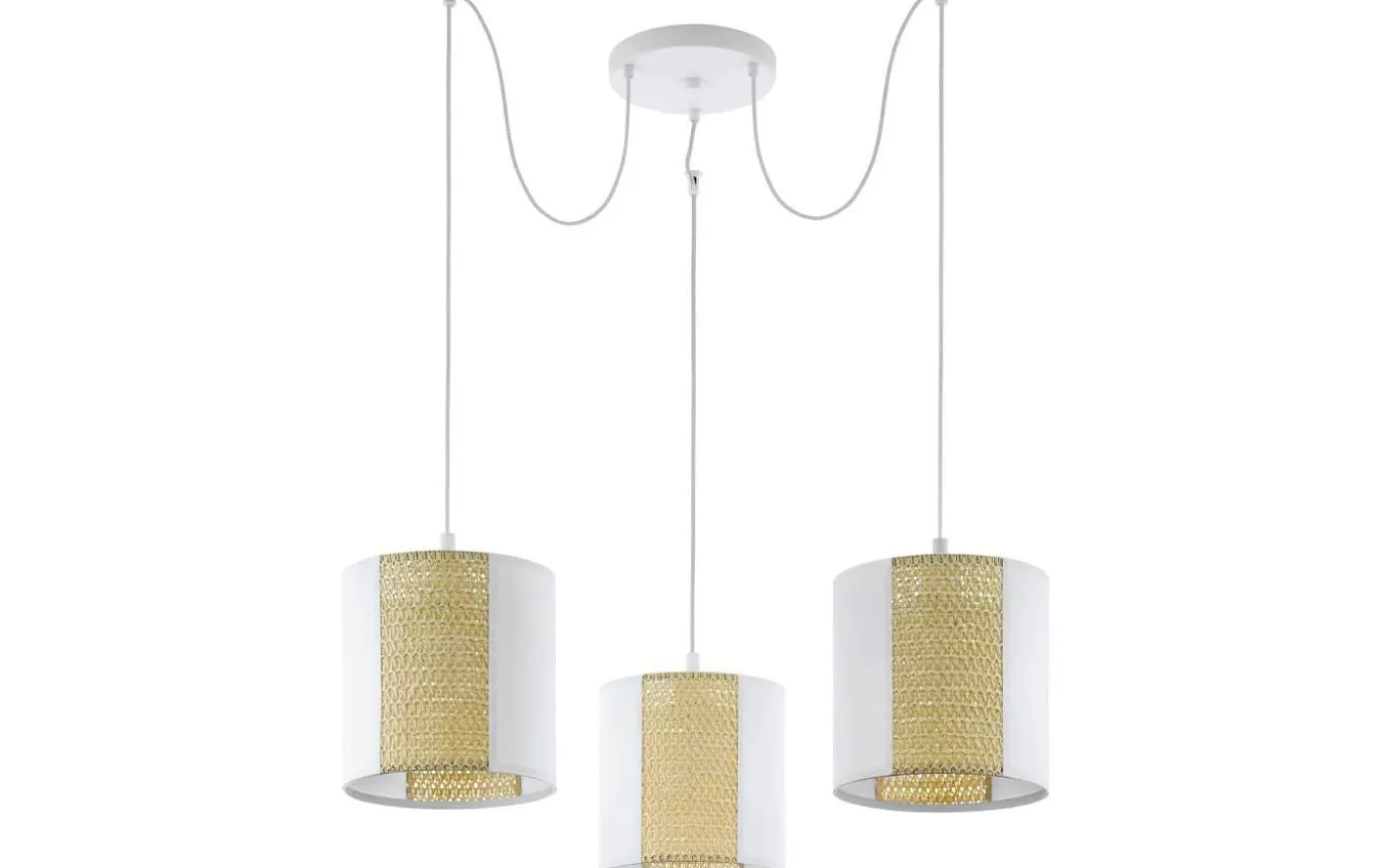 Arnhem Taklampa 96cm 3L Vit/Natur