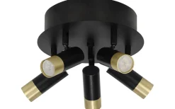 Artemis Takspotlight 27cm Svart/guld