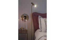 Artic Golvlampa 140cm LED 6W 3000K Matt Mässing