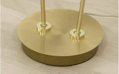 Artic Golvlampa Dubbel 137cm LED 2x6W 3000K Matt Mässing