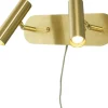 Artic Vägglampa Dubbel 30cm LED 2x6W 3000K Matt Mässing